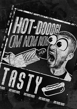 Hot dog tasty fast food