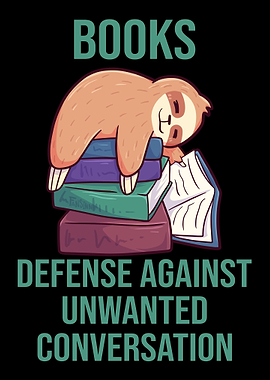 read books book sloth funn