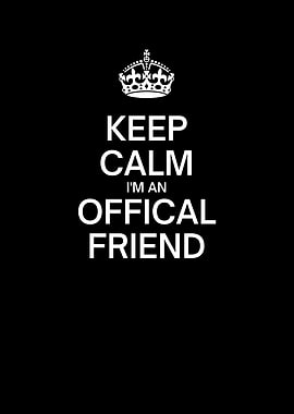 Keep Calm Im An Official