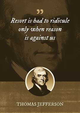 Resort is had to ridicule