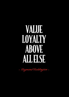 Raymond Reddington Quote