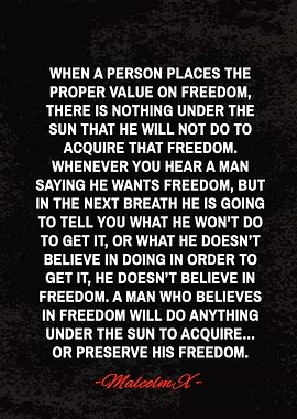 malcolm x quotes