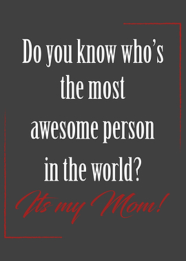 The most awesome person on