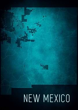 New Mexico State Map