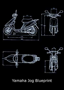 Yamaha Jog Blueprint