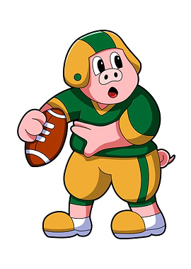 Pig Football Sports