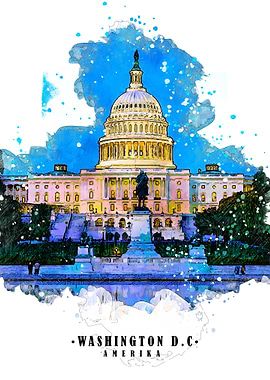 Washington in Watercolor