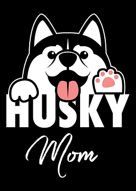 Husky Mom Husky Gift Dog P