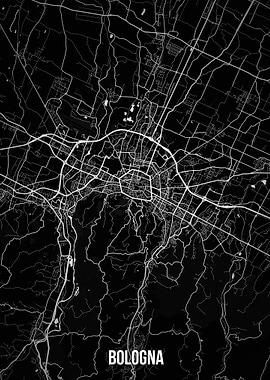 Bologna dark map
