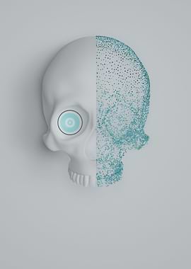 Particle Skull