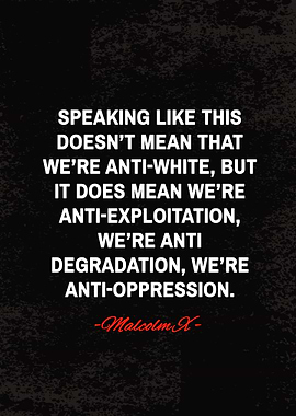 malcolm x quotes