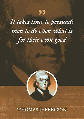 It takes time to persuade