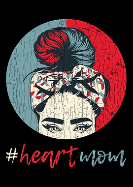 Heart Mom CHD Apparel Cong