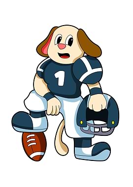 Dog Football Sports