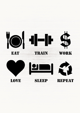 Healthy Lifestyle Icons