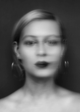 Abstract female portrait