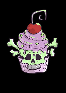 Pastel Goth Cupcake Meme