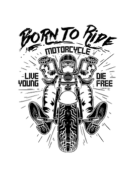 Born To Ride Biker Gift