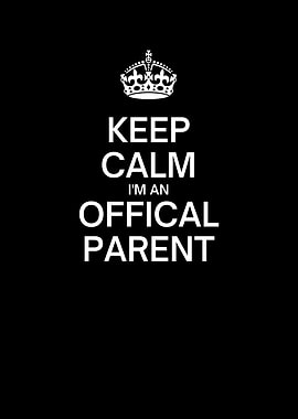 Keep Calm Im An Official