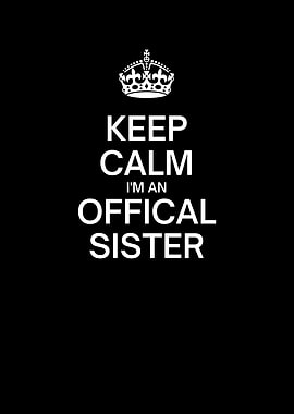 Keep Calm Im An Official