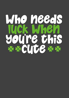 Who needs luck when youre