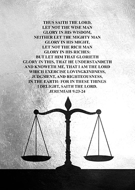 Jeremiah 9 23 to 24