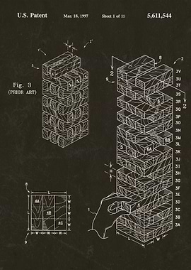 Jenga patent