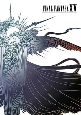 Final Fantasy XV' Poster, picture, metal print, paint by Ze