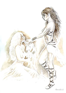 warrior and princess