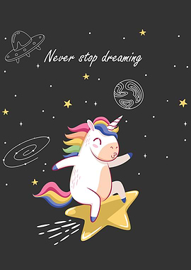 NEVER STOP DREAMING SPACE