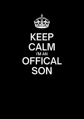 Keep Calm Im An Official
