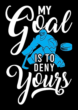 Ice Hockey Player Puck