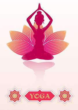 Yoga Women Lotus Pose