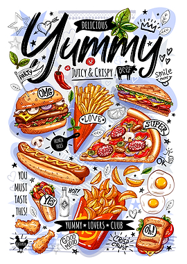 Fast food yummy