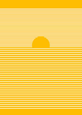 Modern minimal landscape