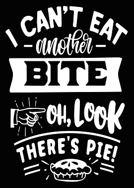 I cant eat another bite