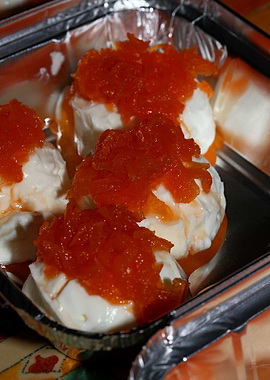 Greek jogurt sweet carrots