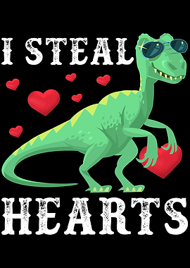 I Steal Hearts T Rex
