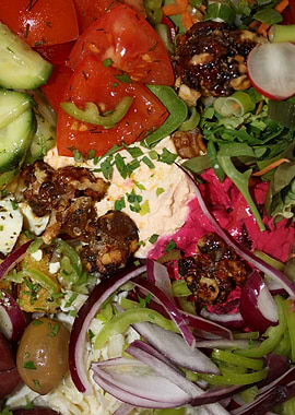 Greek traditional salad