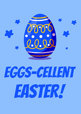 Happy Easter with Egg