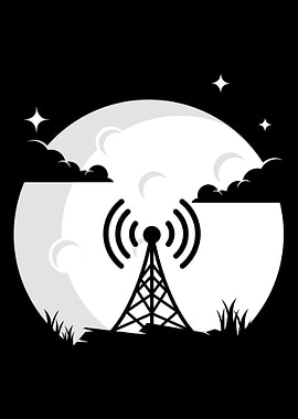 Radio Moon HAM Radio Gift