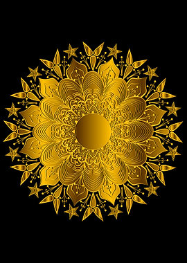 Islamic Mandala Gold