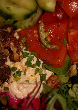 Greek traditional salad