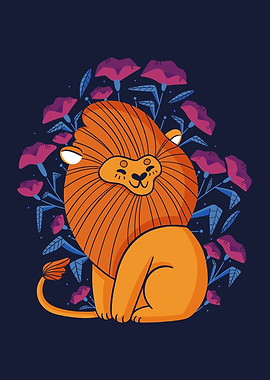 Flower Lion