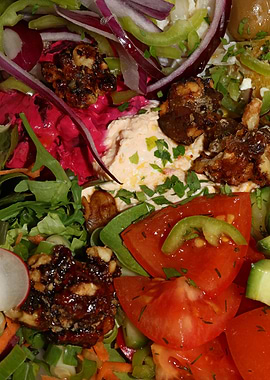 Greek traditional salad