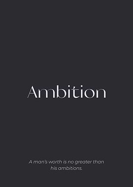 Ambition