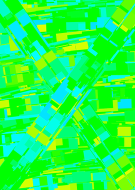 Colour pattern green