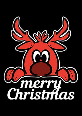 Reindeer Plaid Christmas F