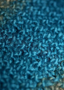 Handmade colorful scarf