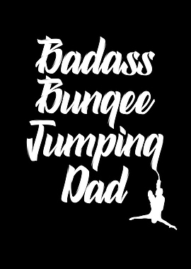 Badass Bungee jumping dad